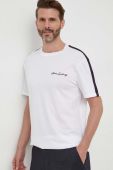 Бавовняна футболка Armani Exchange колір білий з аплікацією (3354668)