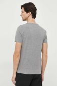 Футболка Guess чоловічий колір сірий однотонний (3443981)