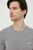 Футболка Guess чоловічий колір сірий однотонний (3443981)