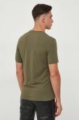 Футболка Guess чоловічий колір зелений з принтом (3598991)