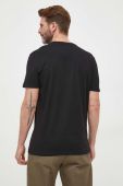 Бавовняна футболка Armani Exchange чоловічий колір чорний з принтом (3354732)
