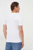 Бавовняна футболка Armani Exchange колір білий з аплікацією (3524892)