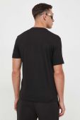 Бавовняна футболка Armani Exchange чоловічий колір чорний з принтом (3610989)