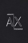 Футболка Armani Exchange чоловічий колір чорний з принтом (3539012)