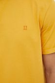 Бавовняна футболка Les Deux колір жовтий однотонний