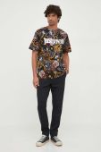 Бавовняна футболка Just Cavalli візерунок колір барвистий