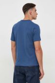 Бавовняна футболка North Sails чоловічий з принтом колір блакитний (3610999)