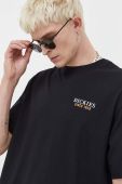 Бавовняна футболка Dickies чоловічий колір чорний з принтом (3648590)
