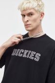 Бавовняна футболка Dickies чоловічий колір чорний з принтом (3648599)
