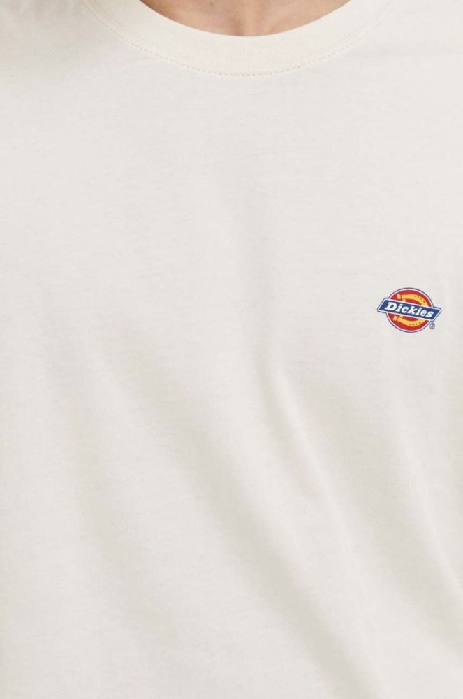 Бавовняна футболка Dickies колір бежевий з принтом фото 5