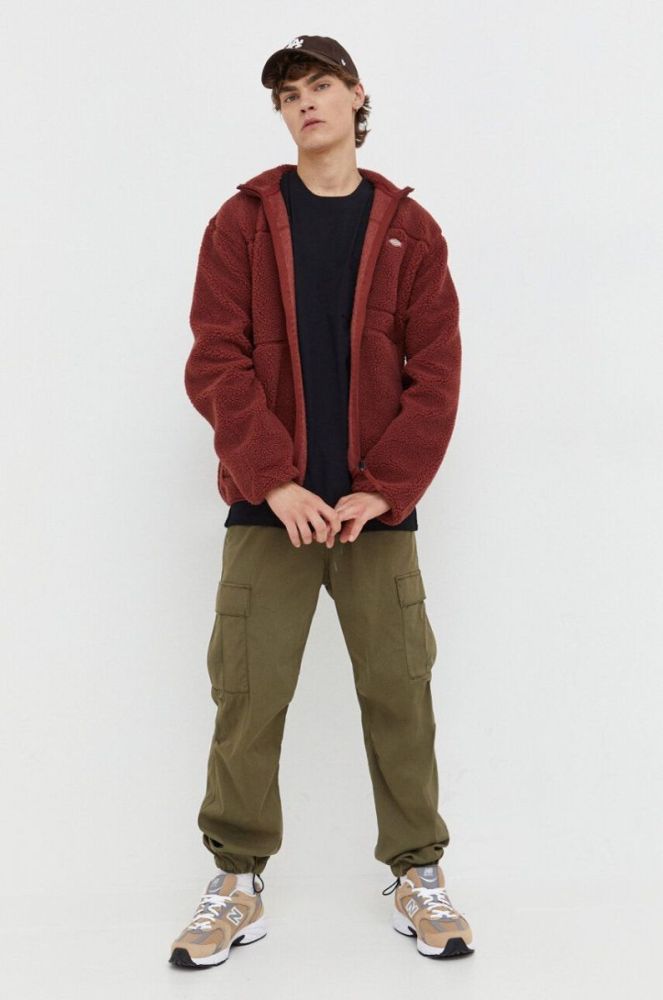 Бавовняна футболка Dickies колір чорний однотонний фото 2