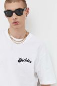 Бавовняна футболка Dickies колір білий з принтом (3498116)