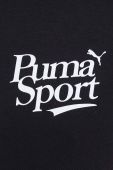Бавовняна футболка Puma колір чорний з принтом (3468182)
