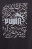 Бавовняна футболка Puma колір чорний з принтом (3558891)