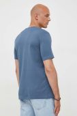 Бавовняна футболка Marc O'Polo однотонний колір блакитний