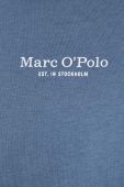 Бавовняна футболка Marc O'Polo з принтом колір блакитний (3349332)