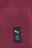 Бавовняна футболка Puma чоловічий колір бордовий з принтом