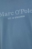 Бавовняна футболка Marc O'Polo колір синій з принтом (3443998)