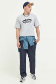 Футболка Vans чоловічий колір сірий з принтом (3379985)