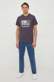 Бавовняна футболка Pepe Jeans Kalem чоловіча колір сірий з принтом