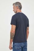 Бавовняна футболка Pepe Jeans WARIAN колір синій з принтом