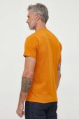 Бавовняна футболка Pepe Jeans Wido колір помаранчевий з принтом
