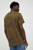 Бавовняна футболка G-Star Raw колір зелений візерунок (3529866)