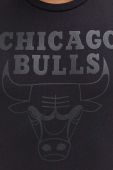 Бавовняна футболка New Era колір чорний з принтом CHICAGO BULLS (3587079)