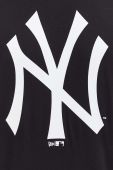 Бавовняна футболка New Era колір чорний з принтом NEW YORK YANKEES