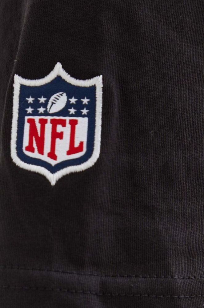Бавовняна футболка New Era колір чорний з принтом LAS VEGAS RAIDERS фото 4