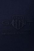 Бавовняна футболка Gant колір синій з аплікацією (3339411)