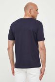 Бавовняна футболка Gant колір синій з принтом (3343114)