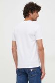 Бавовняна футболка United Colors of Benetton колір білий з принтом (3444015)