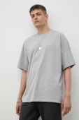Бавовняна футболка American Vintage колір сірий однотонний (3339430)