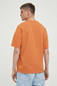 Бавовняна футболка American Vintage колір помаранчевий однотонний (3339426)