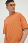 Бавовняна футболка American Vintage колір помаранчевий однотонний (3339426)