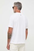 Бавовняна футболка United Colors of Benetton колір білий з принтом (3405170)