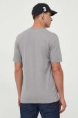 Бавовняна футболка United Colors of Benetton колір сірий однотонний (3417139)