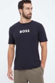 Футболка лаунж BOSS колір чорний з принтом (3508712)