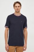 Бавовняна футболка Tommy Hilfiger колір синій однотонний (3578674)