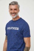 Бавовняна футболка Tommy Hilfiger чоловічий колір синій візерунок