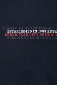 Бавовняна футболка Tommy Hilfiger колір синій з принтом (3520778)