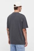 Бавовняна футболка Tommy Jeans чоловічий колір сірий з принтом (3633694)