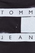 Бавовняна футболка Tommy Jeans колір чорний з принтом (3539035)