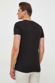 Футболка Trussardi чоловічий колір чорний однотонний