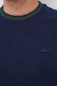 Футболка Lacoste чоловічий колір синій однотонний