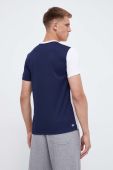 Футболка Lacoste чоловічий колір білий візерунок