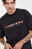 Бавовняна футболка Vertere Berlin чоловічий колір чорний з аплікацією (3626439)
