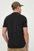 Футболка Karl Lagerfeld чоловічий колір чорний однотонний (3468239)