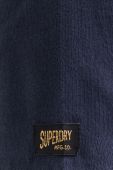 Бавовняна футболка Superdry чоловічий колір синій з принтом (3676877)